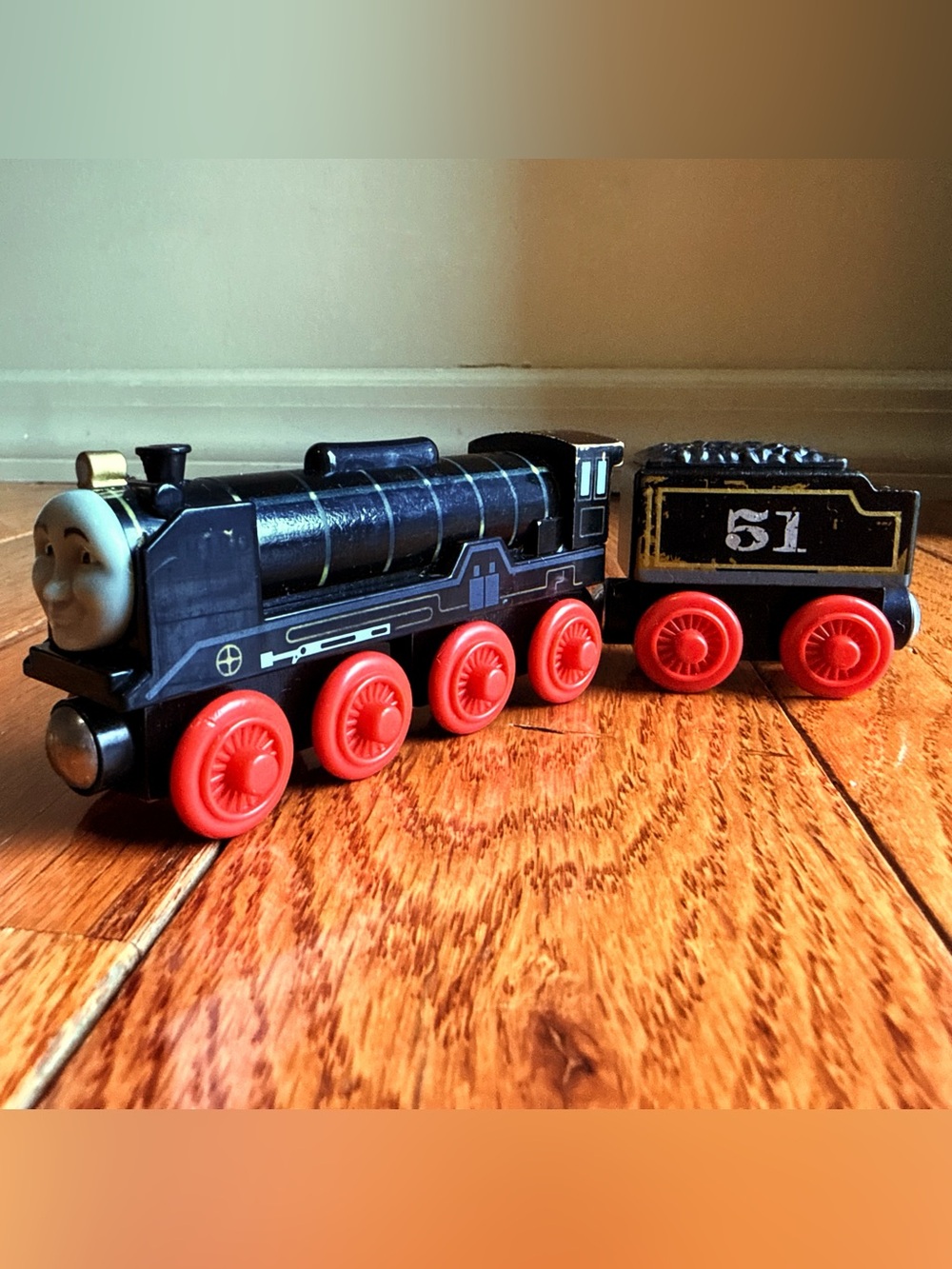 Thomas The Tank Engine Friends Hiro & Patchwork Coal Tender Wooden Set 2003 2012